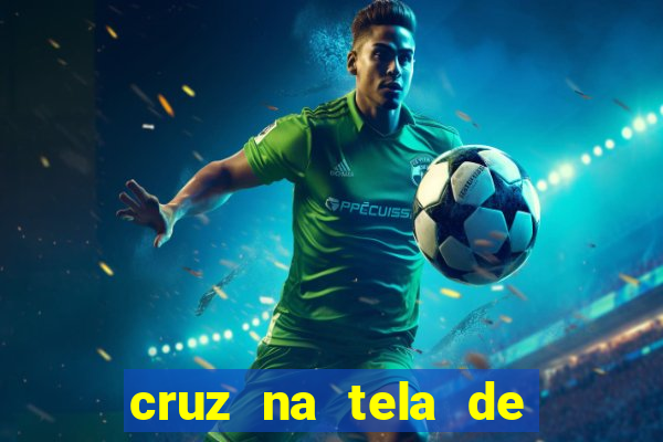 cruz na tela de cruz das